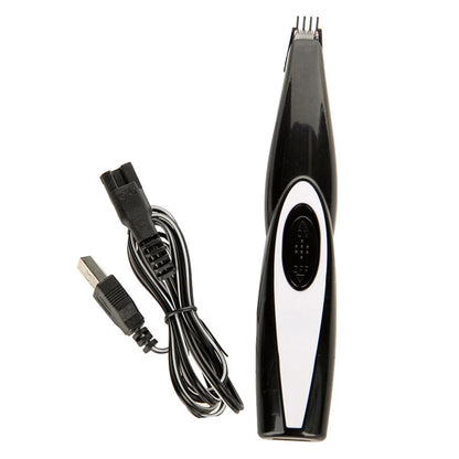 Electric Pet Grooming Kit Mute Cordless Pet Clippers USB Rechargeable Pet Small Area Paws Faces Ears Hair Cutting Tools Clipper Shaver for Dogs Cats